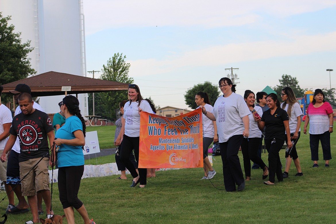 Chanet Stevenson/The Sun Tribune - Othello Relay for Life 2017