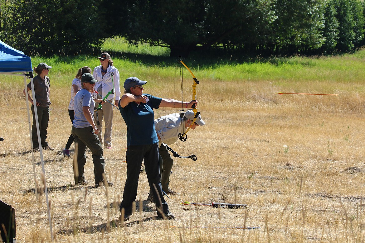 (Photo by MANDI BATEMAN)
Sometimes the best confidence gained is by letting the arrow fly.