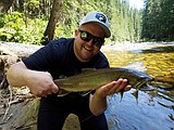 Big char in these waters, and that's no bull