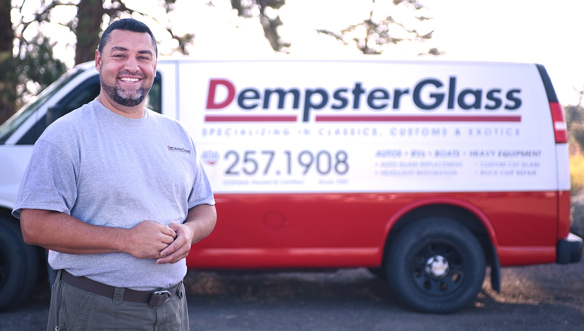 Dennis Dempster of DempsterGlass won the Best Auto Glass Installer category of the 2017 Best of the Flathead Poll.&#160;(Brenda Ahearn/Daily Inter Lake)