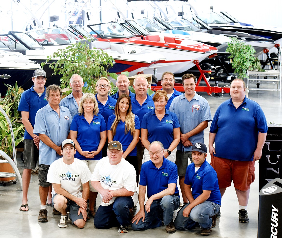 The crew at the Captain&#146;s Marine have won the Best Boat Dealership&#160;category of the 2017 Best of the Flathead Poll.&#160;
(Brenda Ahearn/Daily Inter Lake)