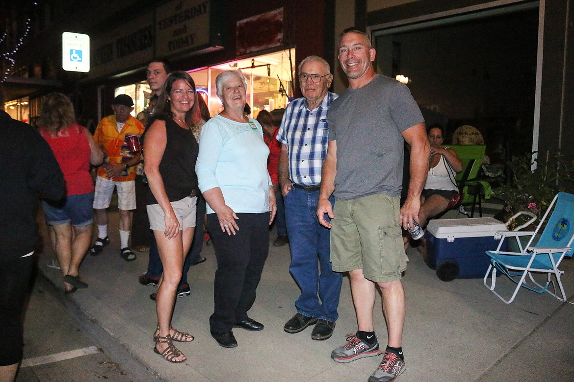 Photo by Mandi Bateman
Friends reunite during the All Class Reunion.