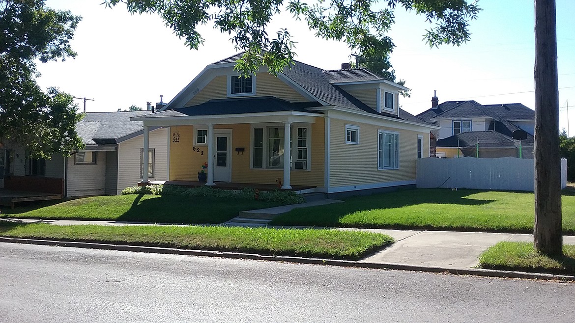 JERRY HITCHCOCK/Press
Just off the Lewistown Trail System, the former Hitchcock family home sits on the corner of Water Street and 10th Avenue South.