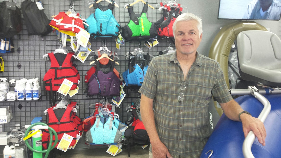 Mike Garcia is the owner of Northern Lights Rivers, Lakes &amp; Oceans that opened recently in the former Replay Sports building on U.S. 2 E. He operates similar water-sports stores in Bozeman and Chile.