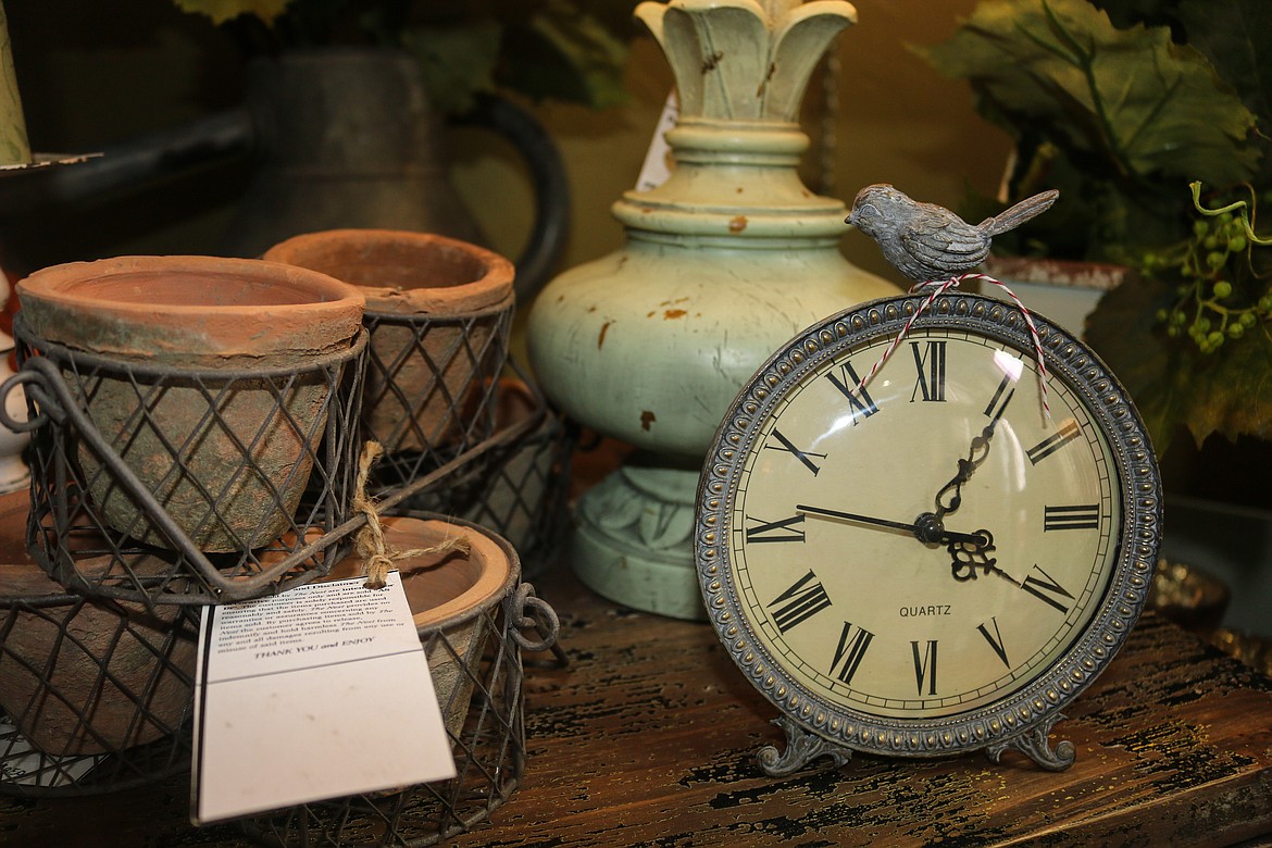 Items, from new to repurposed, line the store, offering inspiration for home and garden.