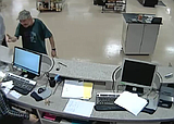Attempted bank robbery suspect sought