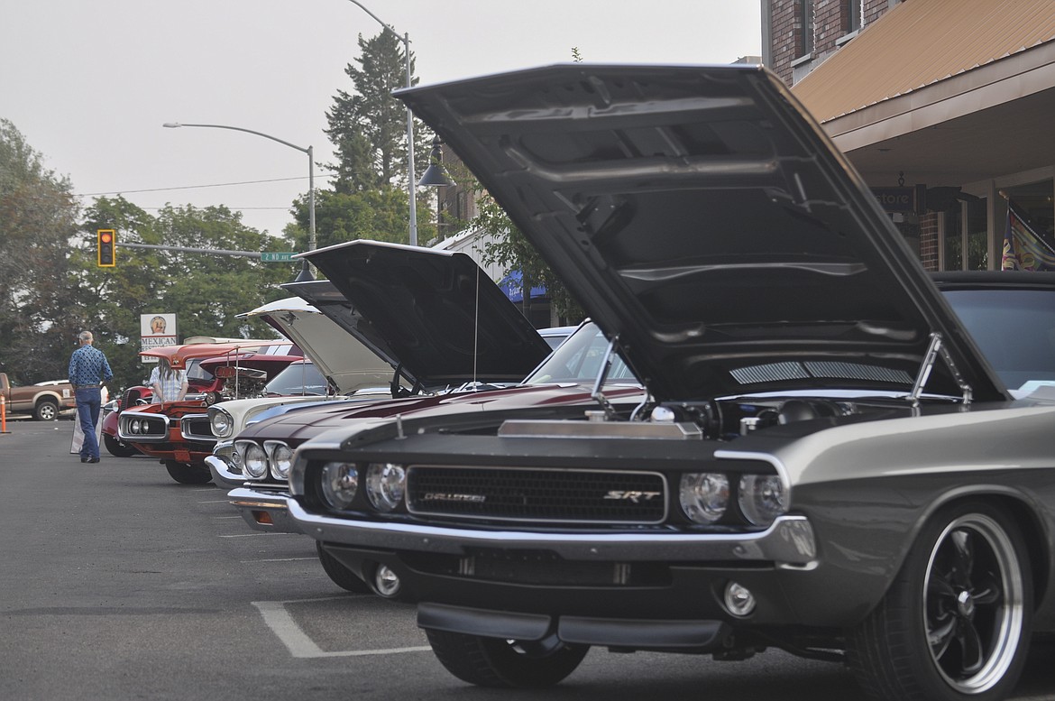 Vintage car owners came to Polson Saturday for a car show as part of SummerFest.