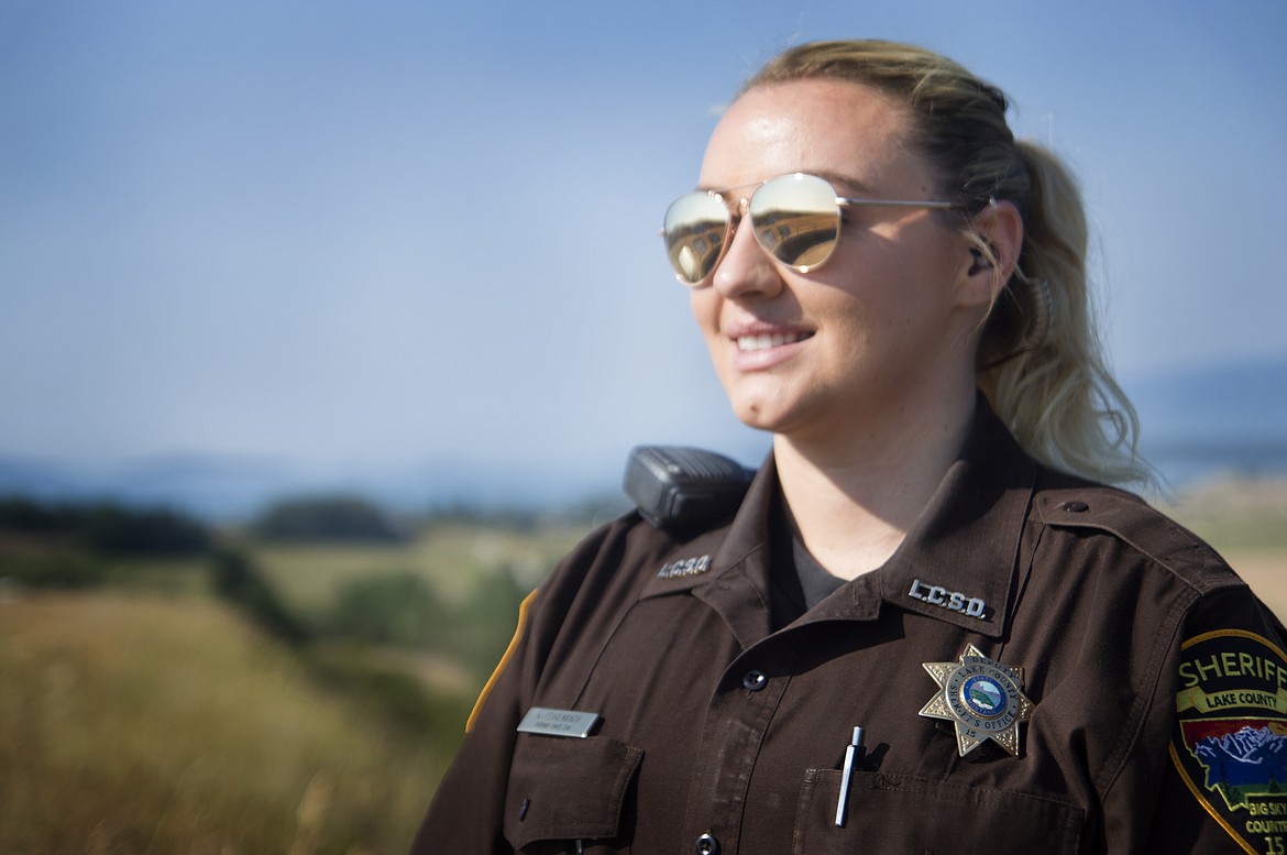 At 22, Deputy Korren Fehrenbach has applied personal experiences to how she handles calls. (Jeremy Weber/Lake County Leader)