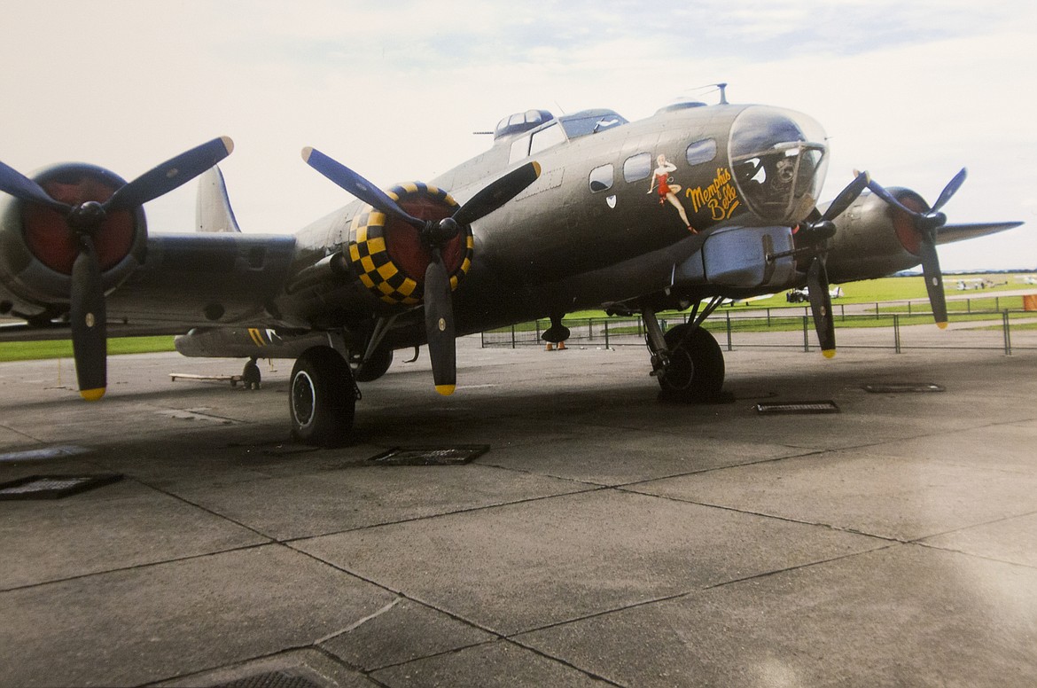 Johnny Bryant Photo
Pictured is a B-17 Flying Fortress, named Sally B, at the Royal Air Force Museum in Duxford, England. It is the only flying B-17 bomber left in England.