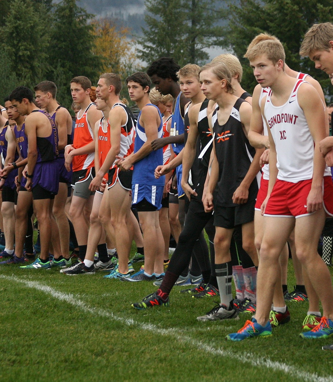 (Photo by ERIC PLUMMER)
Senior Cole Dillon, right, is the top returning finisher from last year&#146;s state team, and will once again be a key piece of the boys team.