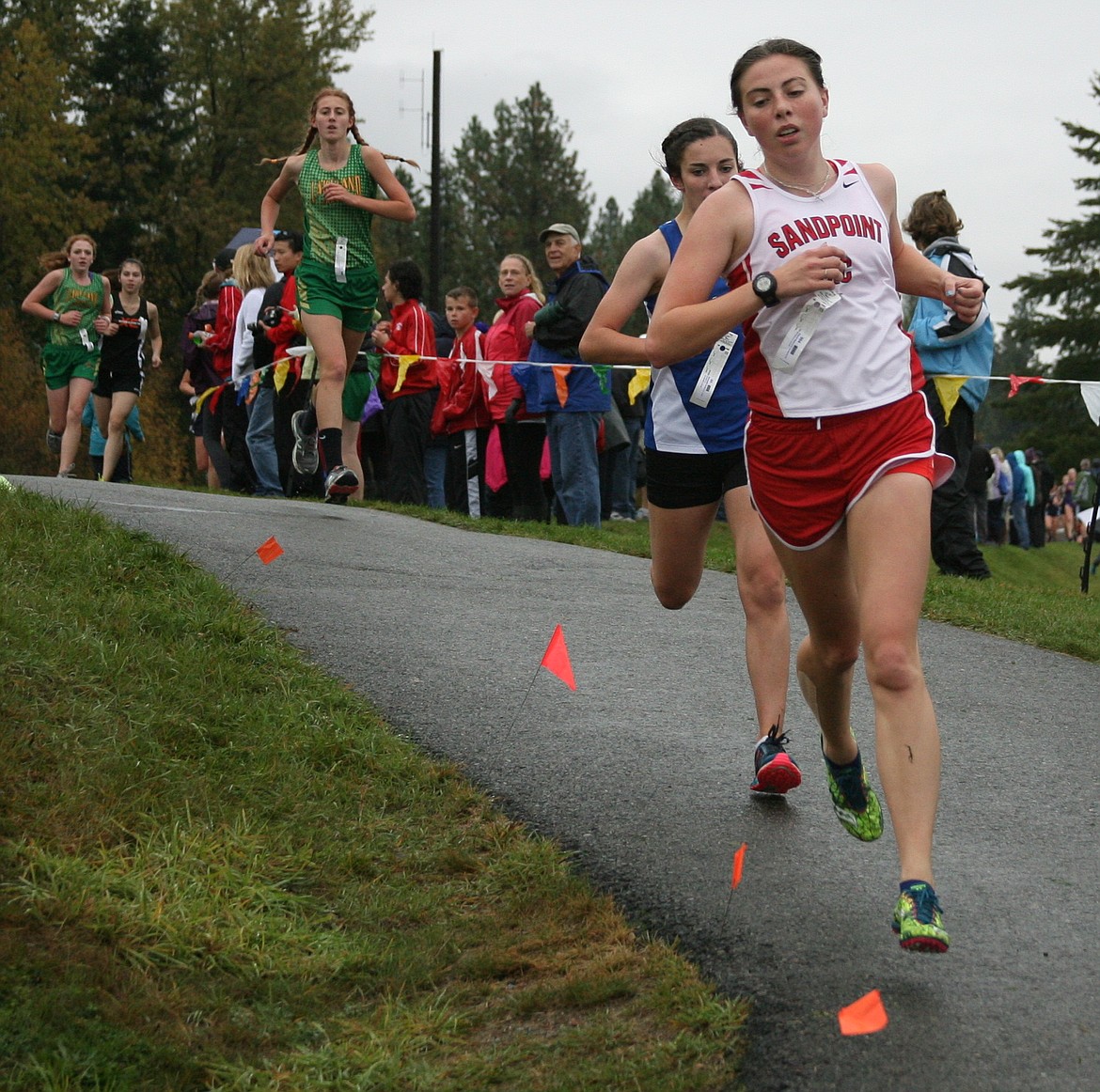 (Photo by ERIC PLUMMER)
Senior Sharon Rowe returns with plenty of state experience, hoping to end her cross country career on a high note.