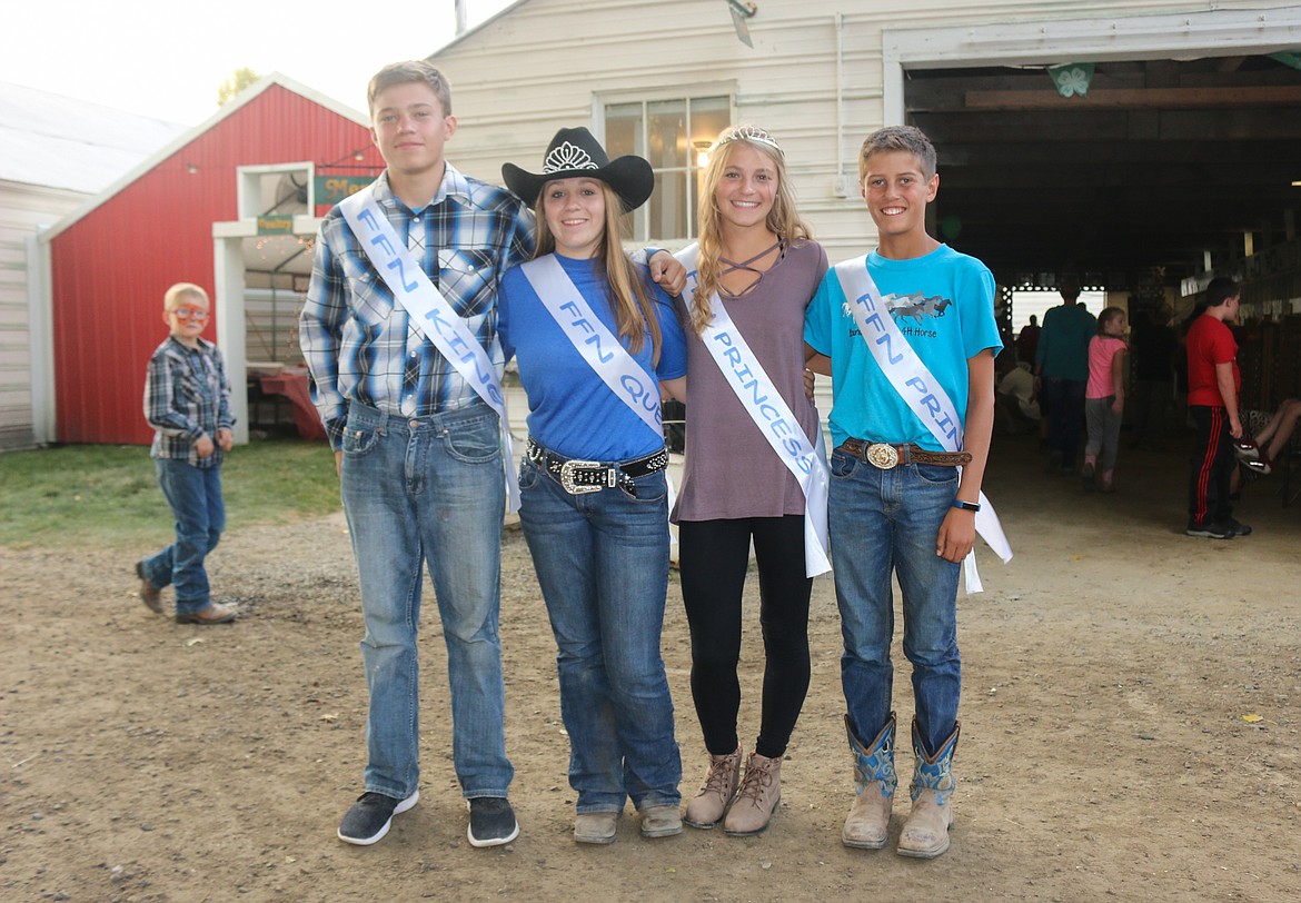 Friday Fun Night Royalty: King Andrew Sandelin, Queen Allie Sandelin, Princess Maecie Liermann, and Prince Riley Petesch.


Photos by Mandi Bateman