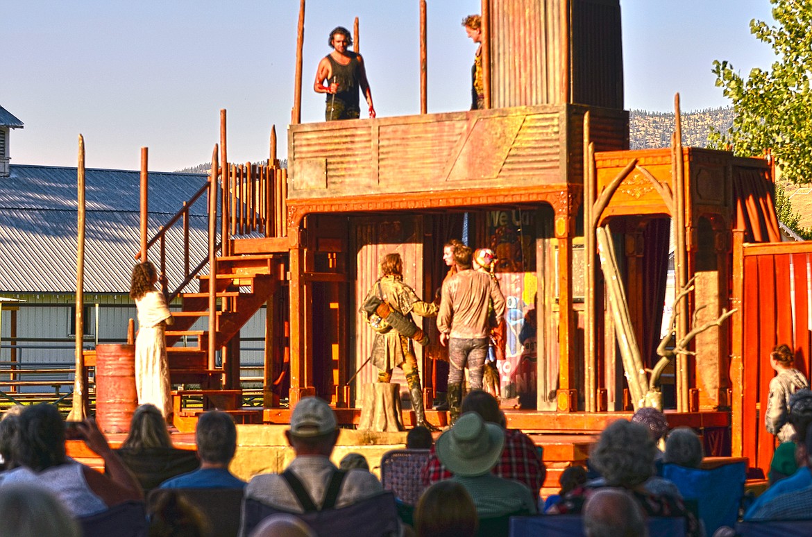 Shakespeare&#146;s Macbeth comes to life at the Sanders County Fair Grounds. (Erin Jusseaume/Clark Fork Valley Press)