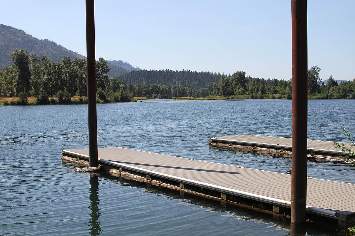 Photo by JOSH MCDONALD
The Cataldo Boat Launch is near the old Coeur d'Alene River dredge pool where the current of the river slows way down and allowed old mining companies to dredge the heavy metal sediment that had washed downstream and settled at the river bottom.