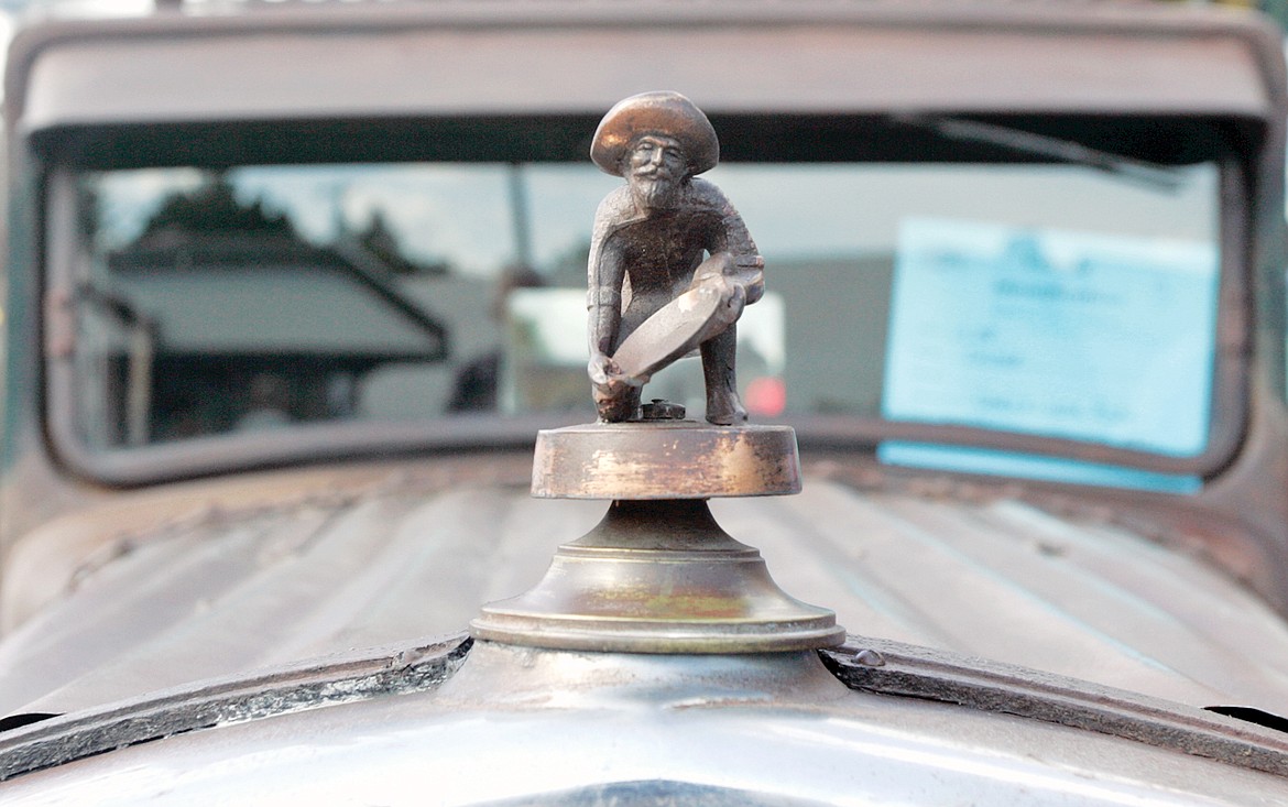 Hood ornament on the &#145;29 Dodge rat rod belonging to Gary and Linda Rose of Troy. (Paul Sievers/The Western News)