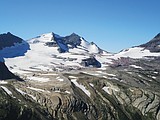 Topography, snowfall affect retreat of cirque glaciers