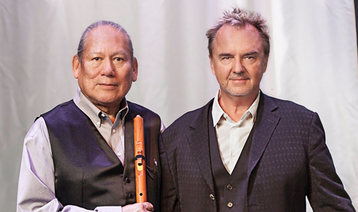 R. Carlos Nakai and Peter Kater (Courtesy photo)