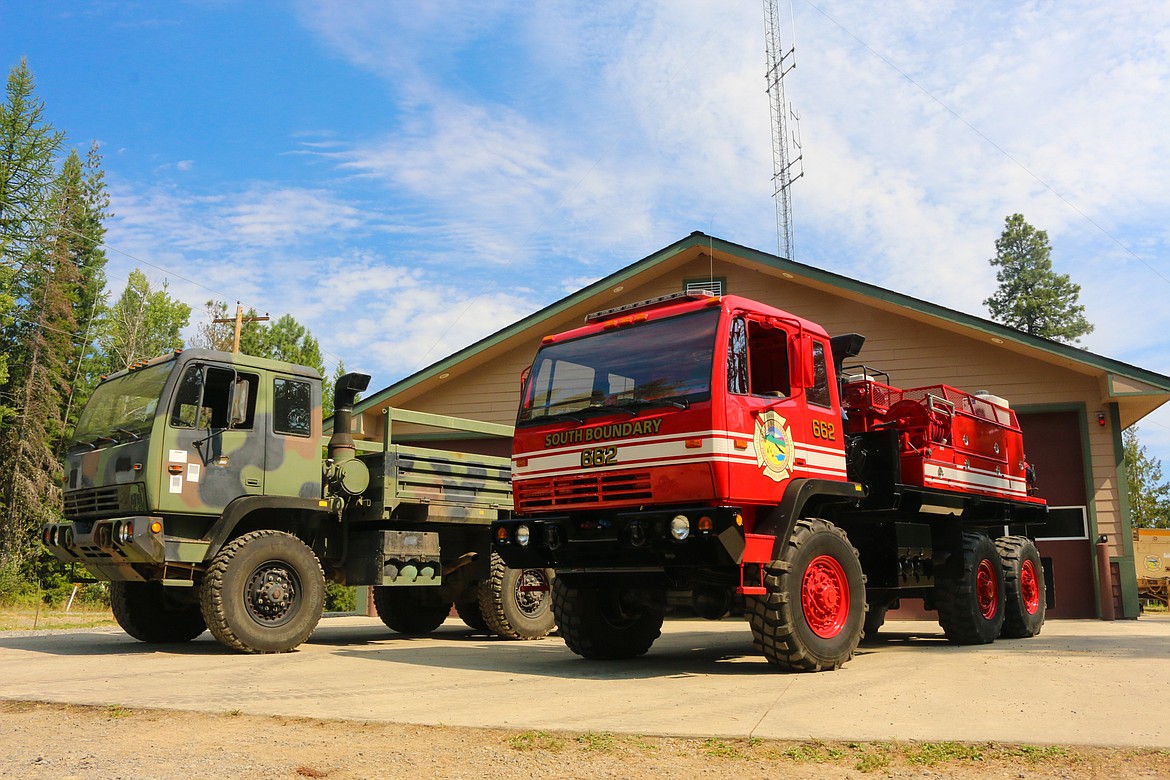 Photo by Mandi Bateman
Type 4 Wildland Engine #662 welcomes a new brother, which will receive a makeover this winter.