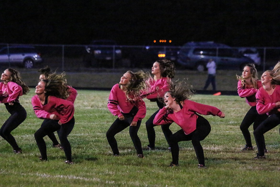 Photo by Mandi Bateman
The Badgerettes Dance Team shows plenty of attitude.