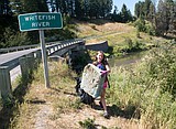 For Girl Scout, a clean river brings a smile