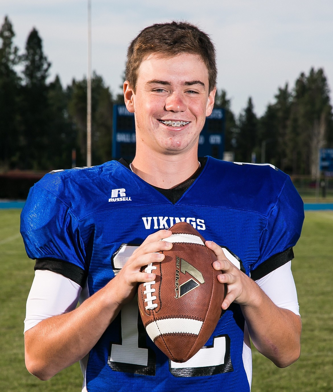 Courtesy photo
Coeur d&#146;Alene High senior quarterback Brady Thompson was selected as Nosworthy&#146;s Hall of Fame Offensive Player of the Week. Thompson threw for 200 yards and rushed for 21 more in Friday&#146;s 29-27 win over Central Valley. He also had a touchdown run and a TD pass in the game.