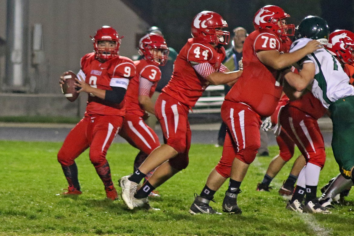 Bob Barrett photo - Senior DJ Guzman returns for his third year of directing the Huskie offense.