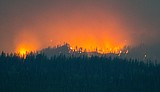 Glacier also has a fire in upper North Fork; a host of trails in Glacier are now closed