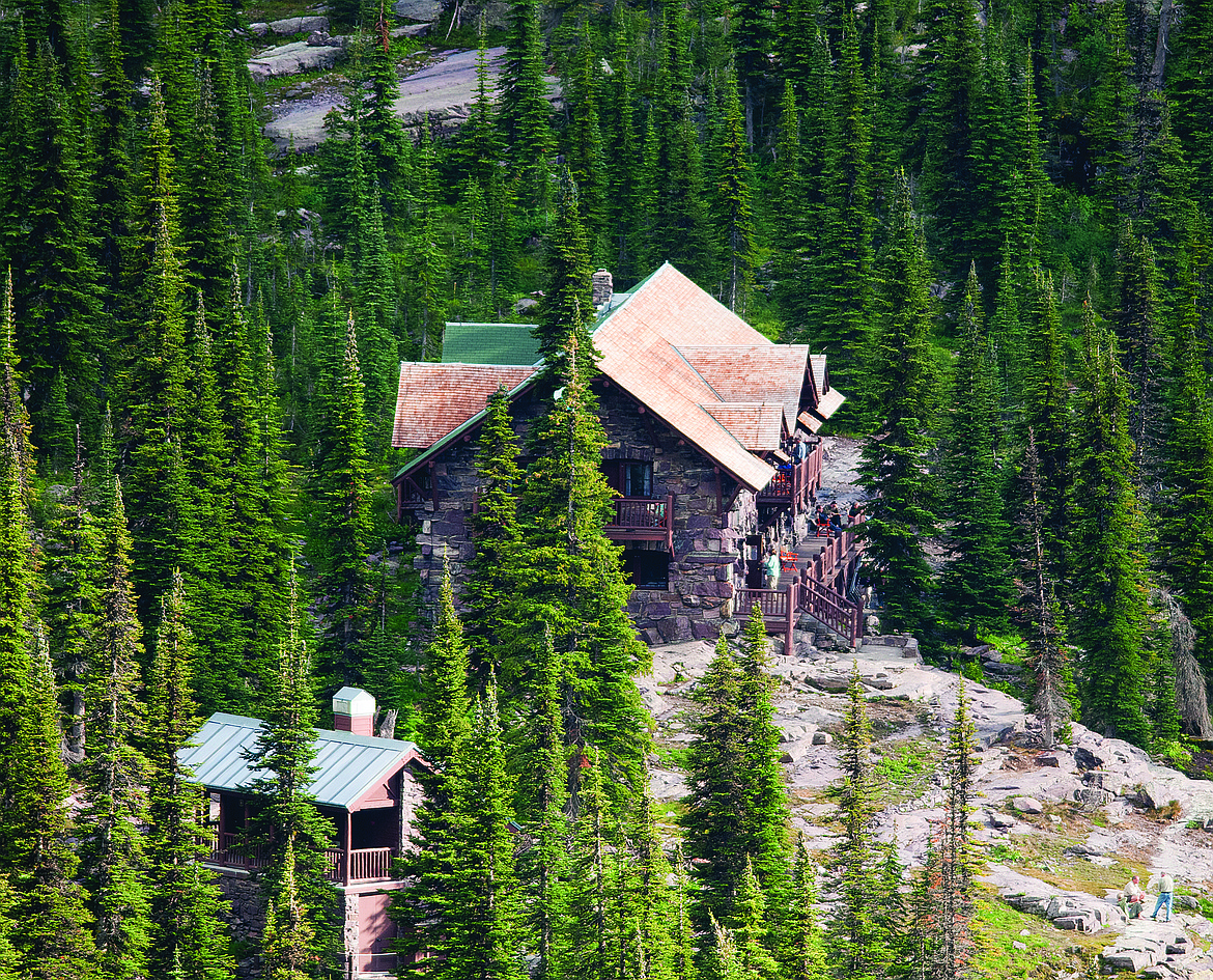 Sperry Chalet as seen from above in the summer of 2008. (Hungry Horse News file photo)