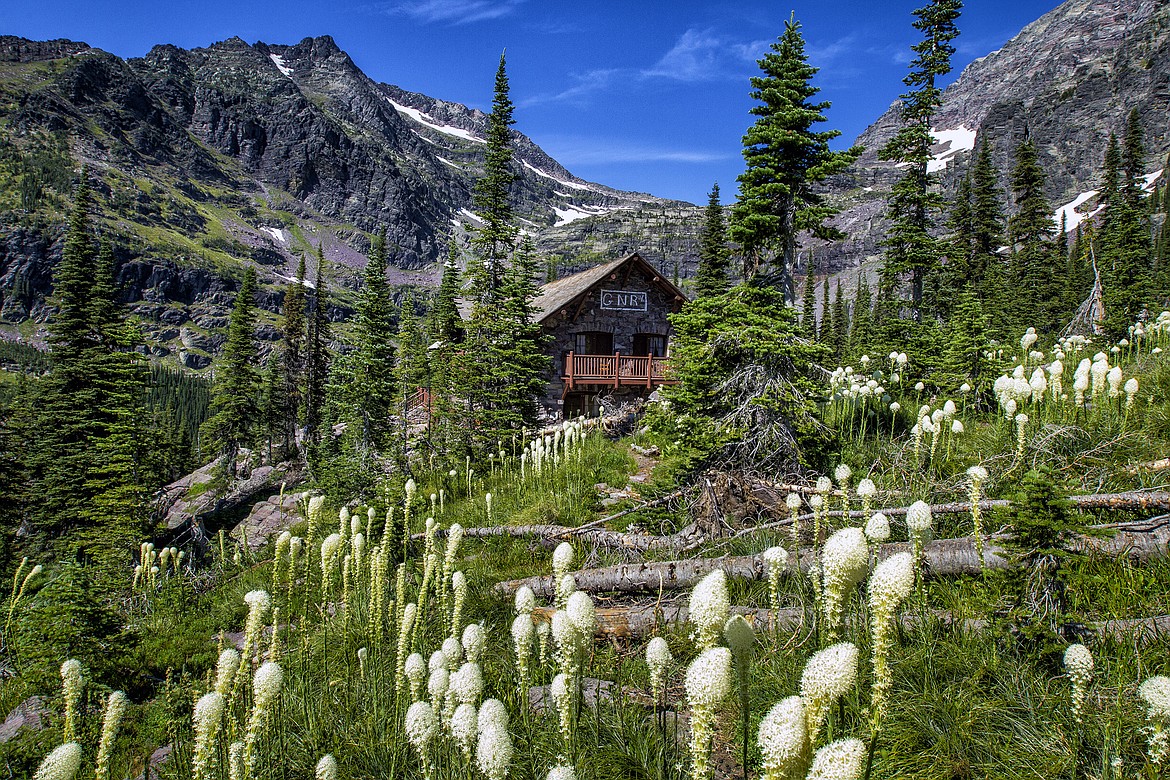 The beargrass around Sperry Chalet was extraordinary this summer. This image was captured by local photographer Bret Bouda. Upon hearing that the Sprague Fire destroyed Sperry's main lodge, Bouda put together a video tribute that can be found at https://youtu.be/2nrEJGVy9bM.