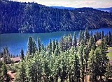 Incredible views in Cd'A's Woodlands at Frosty Pines