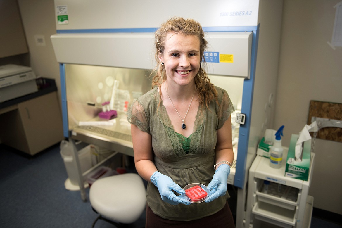 (Photo courtesy UNIVERSITY OF IDAHO)
Sophia Bowen is a member of a team at the University of Idaho focusing on revolutionary research to engineer regenerative tendon tissue.