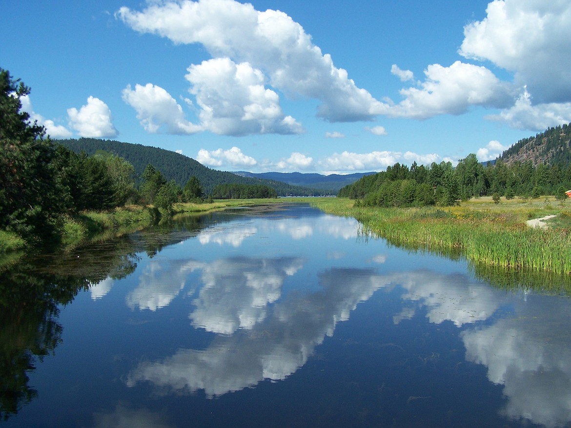 The Parkside Bungalows neighborhood sits along a private inlet of Lake Pend Oreille.