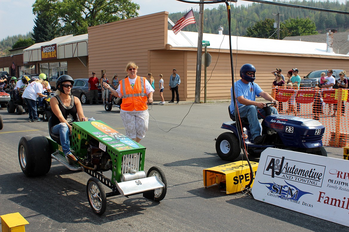 Some of Saturday&#146;s lawnmowers were truly unique and could really burn some rubber.