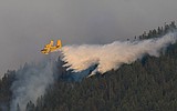 Sprague Fire holds to Snyder Ridge