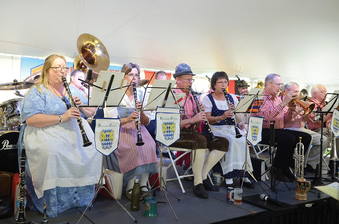 The Bavarian Echoes perform at the Great Northwest Oktoberfest.