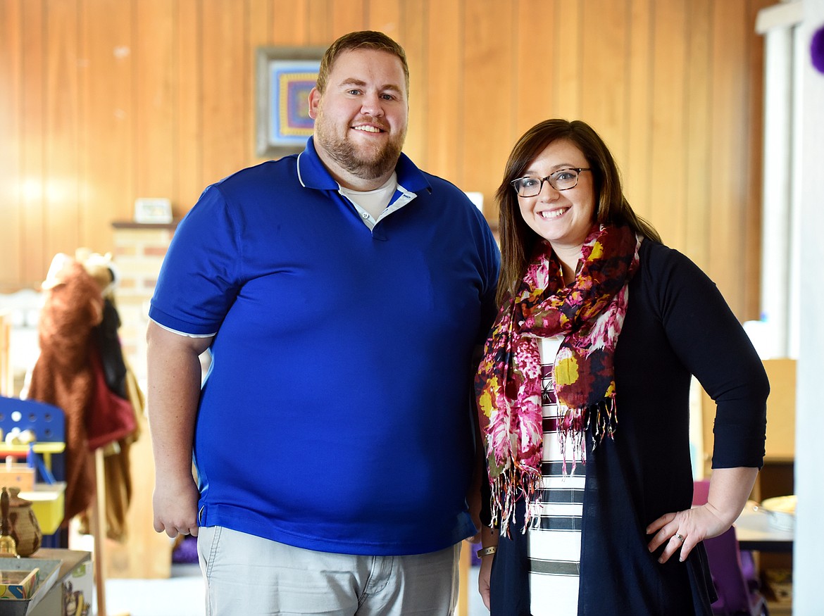 From left, Christopher Medhus and Lisa Bell, co-owners and co-directors of Marlyn&#146;s Center for Children &amp; Families in Evergreen.
(Brenda Ahearn/Daily Inter Lake)