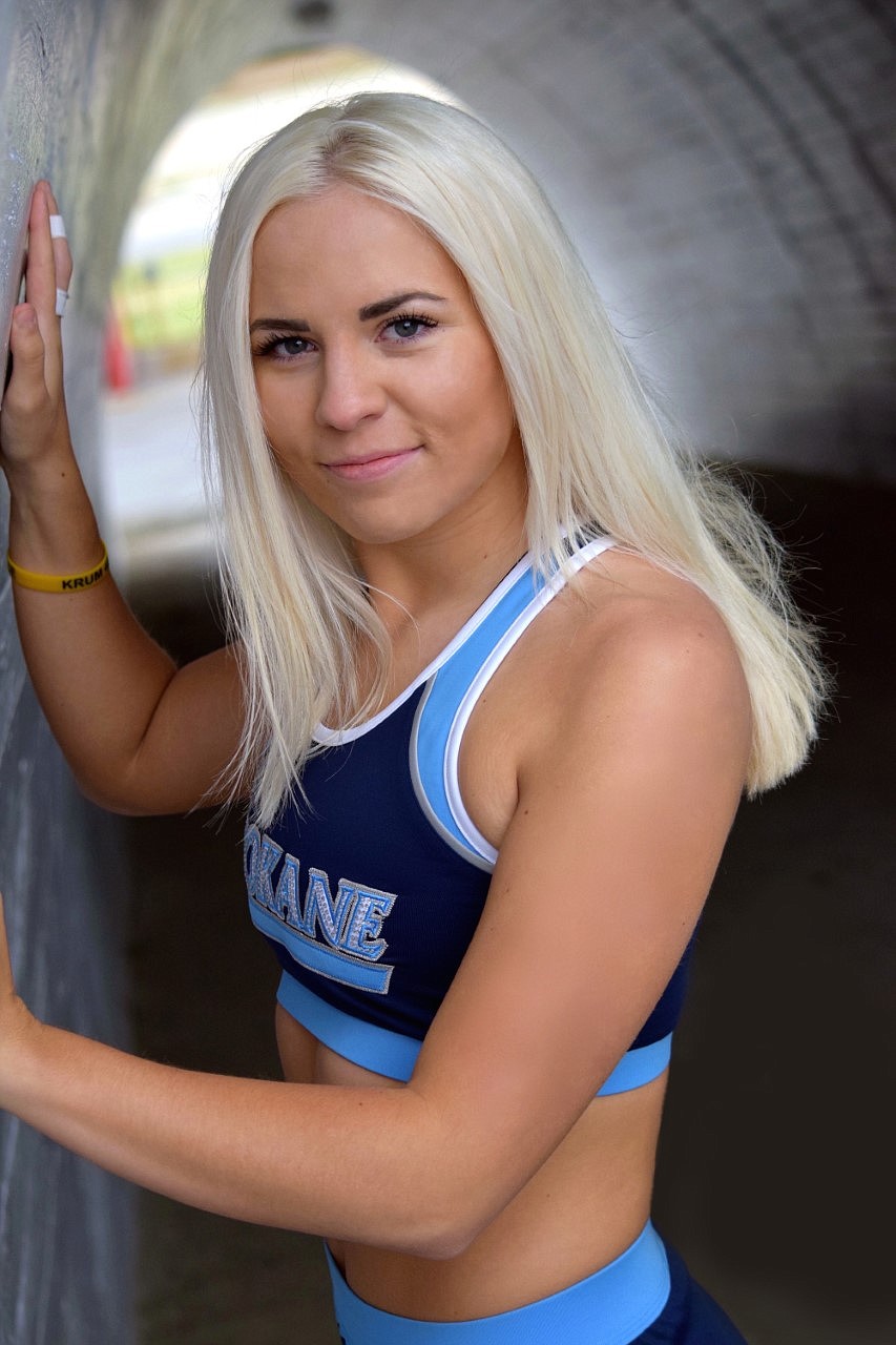 Courtesy Photo
Savannah Mendenhall made the North Idaho College Deans list and has accomplished cheerleading awards as well.