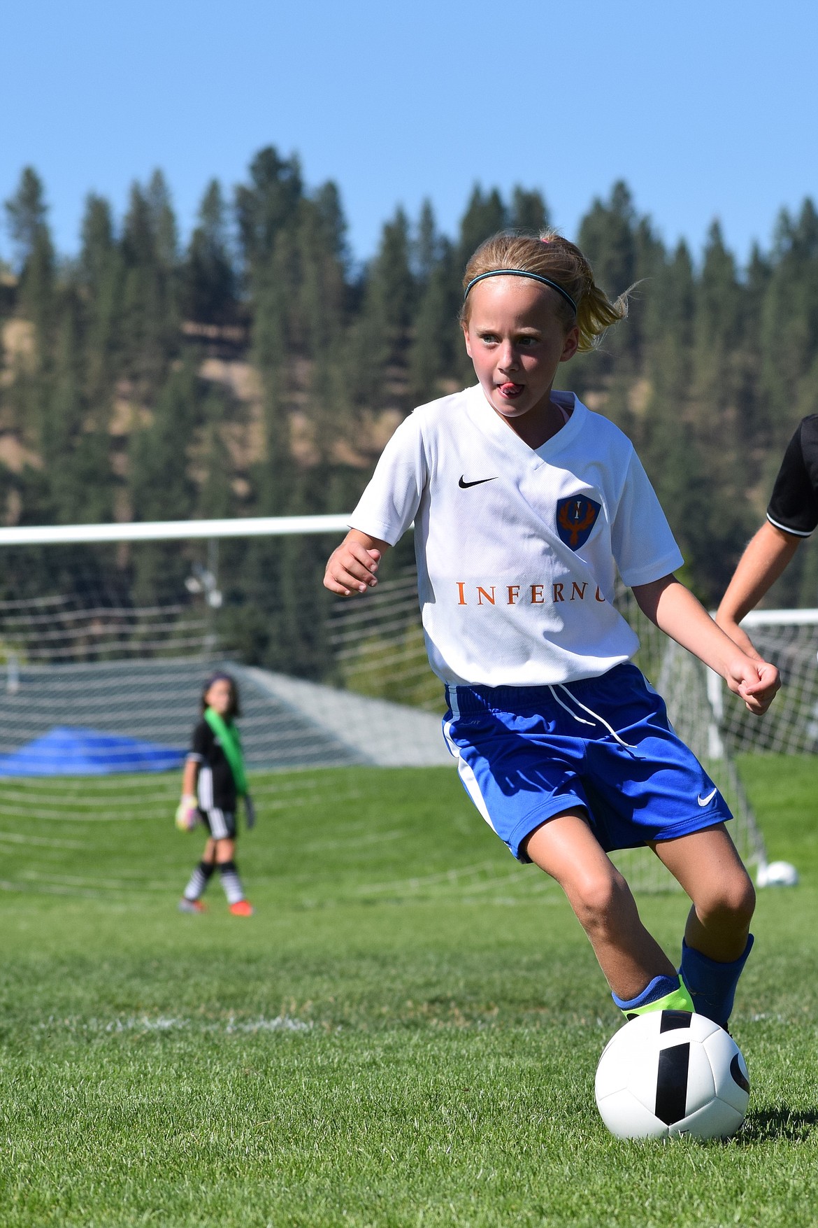 Courtesy photo
Lily Bole of the North Idaho Inferno FC Hartzell &#145;07 girls dribbles during a recent game.