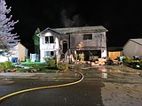 Man recalls chaos of escaping blaze
