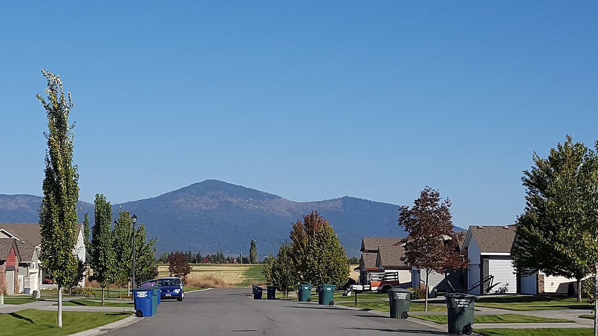 Photo by TYLER WILSON
Mountain views are visible nearly everywhere in The Reserve neighborhood of Post Falls.