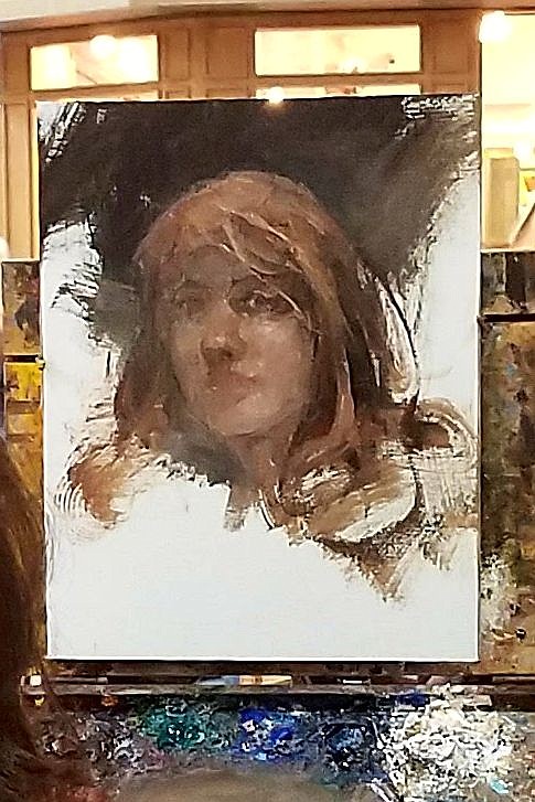 Painting by Kyle Paliotto