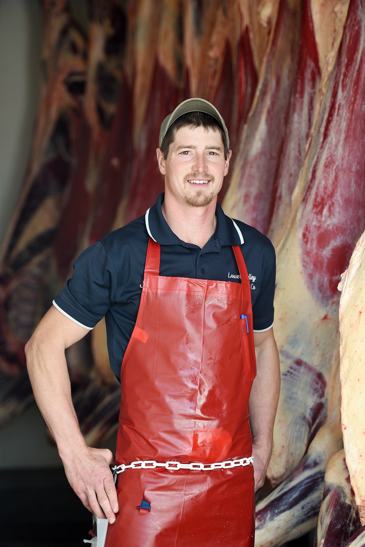 Jeremy Plummer is the third generation of his family to work in the family-owned meat-processing business. Jeremy&#146;s grandfather, Charles Plummer, started the business in 1974, and his father, Wes Plummer, was the second generation to carry on the business. (Brenda Ahearn/Flathead Journal)
