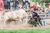 Roseanna Sales of Moses Lake is one of four photographers at the National Finals Rodeo