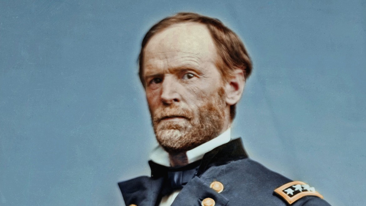 PUBLIC DOMAIN
General William Tecumseh Sherman (1820-1891) ordered the building of an army fort in Coeur d&#146;Alene later named after him, as well as the city&#146;s main street.