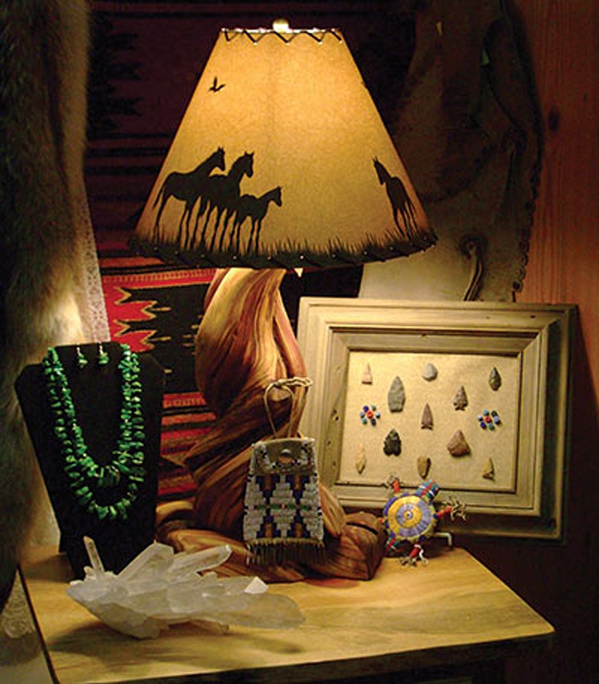 Grizzly Claw Trading Co. features local artists, clothing, handmade furniture and Western artifacts. (Courtesy photo)