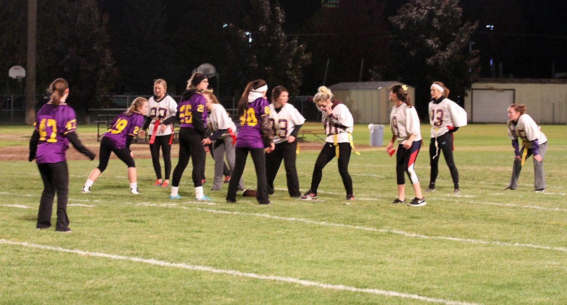 Photo by Josh McDonald
Powderpuff football was just one of the week's activities during KHS homecoming.