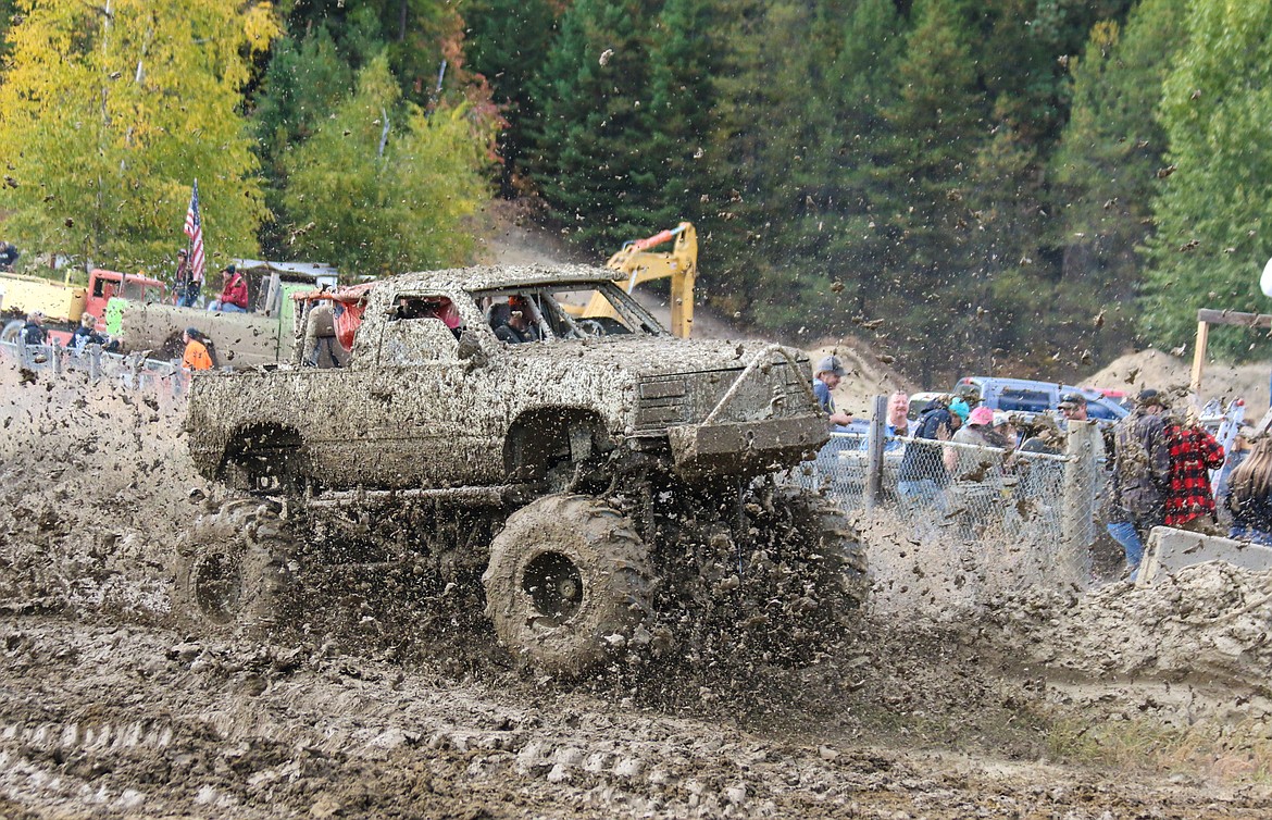 Photo by Mandi Bateman
There was fun to be had by showering spectators with mud.