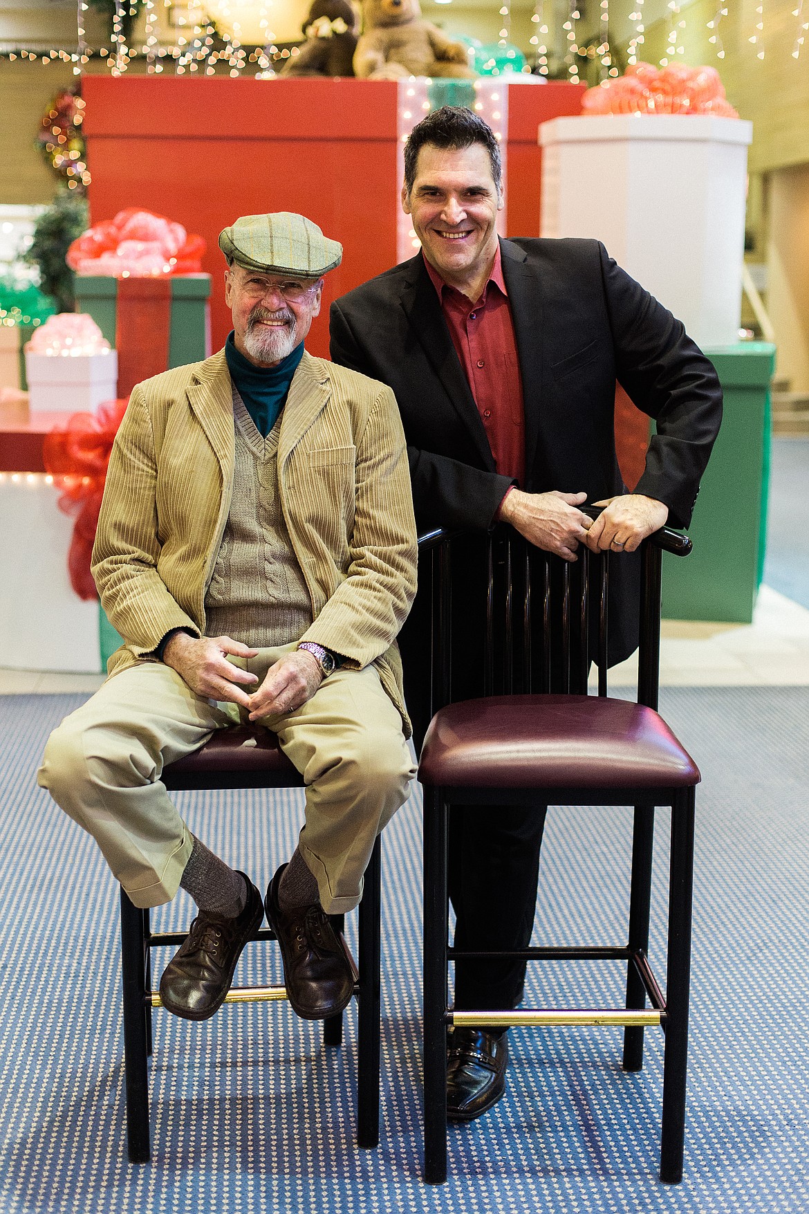 Jack Bannon and Mark Cotter, right, performed together in Ellen Travolta's Christmas show in 2013 at The Coeur d'Alene Resort. (SHAWN GUST/Press file)