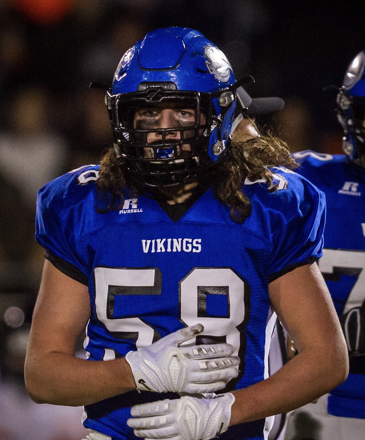 Photos by Cheryl Nichols Photography
Coeur d&#146;Alene High football Nosworthy&#146;s Hall of Fame co-defensive players of the week are defensive end Gabe Zanetti, left, and linebacker Ross Chadderdon. These two players combined for 32 tackles, 1 sack, 2 forced fumbles, 2 tackles for loss and numerous big plays in the Vikings&#146; 59-29 victory over Post Falls.