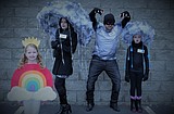 Halloween hurricanes and a rainbow